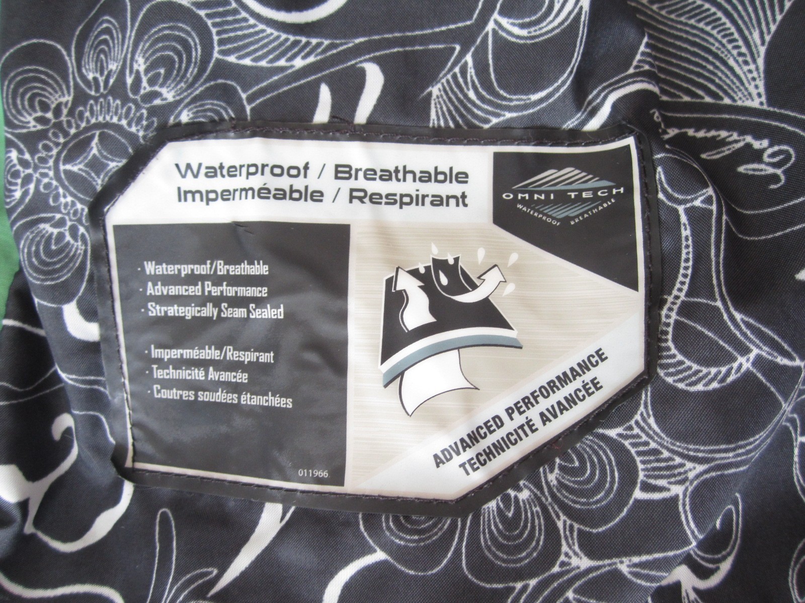 Women Columbia Omni Tech Bugaboo Waterproof Full Zip Hood Jacket Sz L (WS71) thumbnail 8