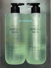 (2-Pack) MAYIM™~ NEROLI + BASIL Cleansing Nourishing Refreshing HAND SOAP Wash