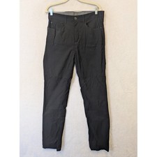 Member's Mark Denali Straight Fit Pants Men's Size 32x32 Black Nylon Spandex