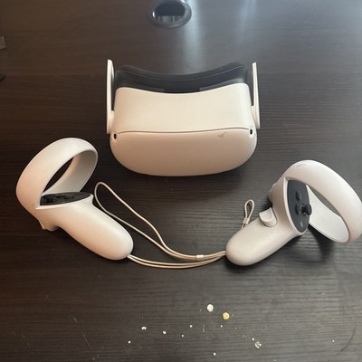 Oculus Meta Quest 2 Virtual Reality Headset 256GB, White with Controllers