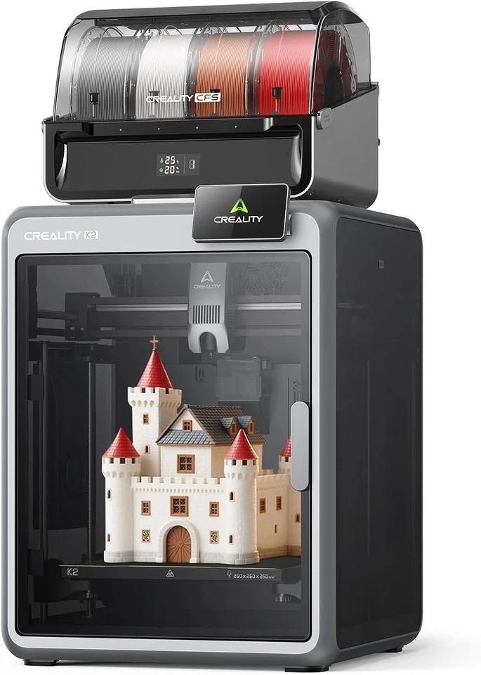 🔥On Sale！Creality K2 Combo 3D Printer 600mm/s Speed 260*260*260mm Printing Size - Image 2 of 4