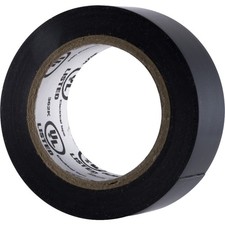 Electrical Tape Black 3/4 Inch x 40 Feet 10 Pack Strong Vinyl Insulation Tape