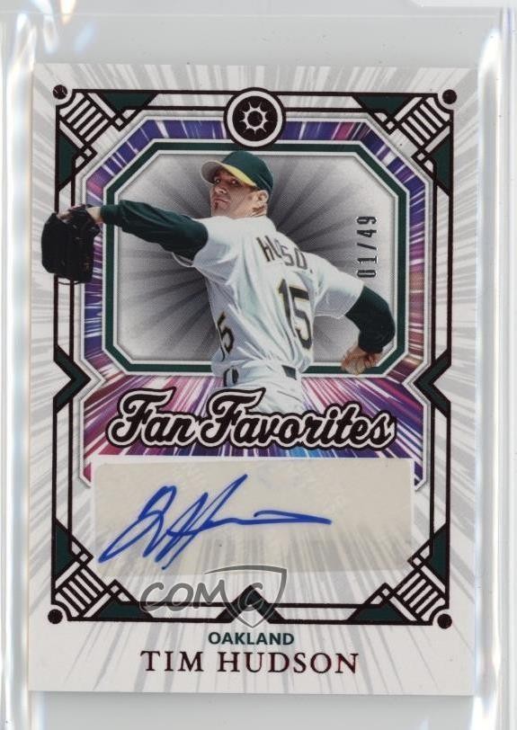 2025 Boys of Summer Fan Favorites Signatures Red 1/49 Tim Hudson #24 Auto 0t9q