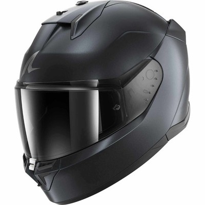 SHARK Skwal i3 Dark Shadow Edition B16 Integralhelm LED + extra Visier M 57/58