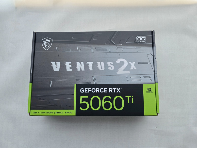 MSI GeForce RTX 5060 Ti 8GB VENTUS 2X OC PLUS  - Nvidia GPU graphics card