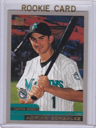 ADRIAN GONZALEZ 2000 Topps Traded BASEBALL RC Marilins LA DODGERS ROOKIE CARD!