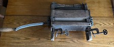 Antique Rustic Wooden Hand Crank Clothes Wringer-Brand & Age Unknown.