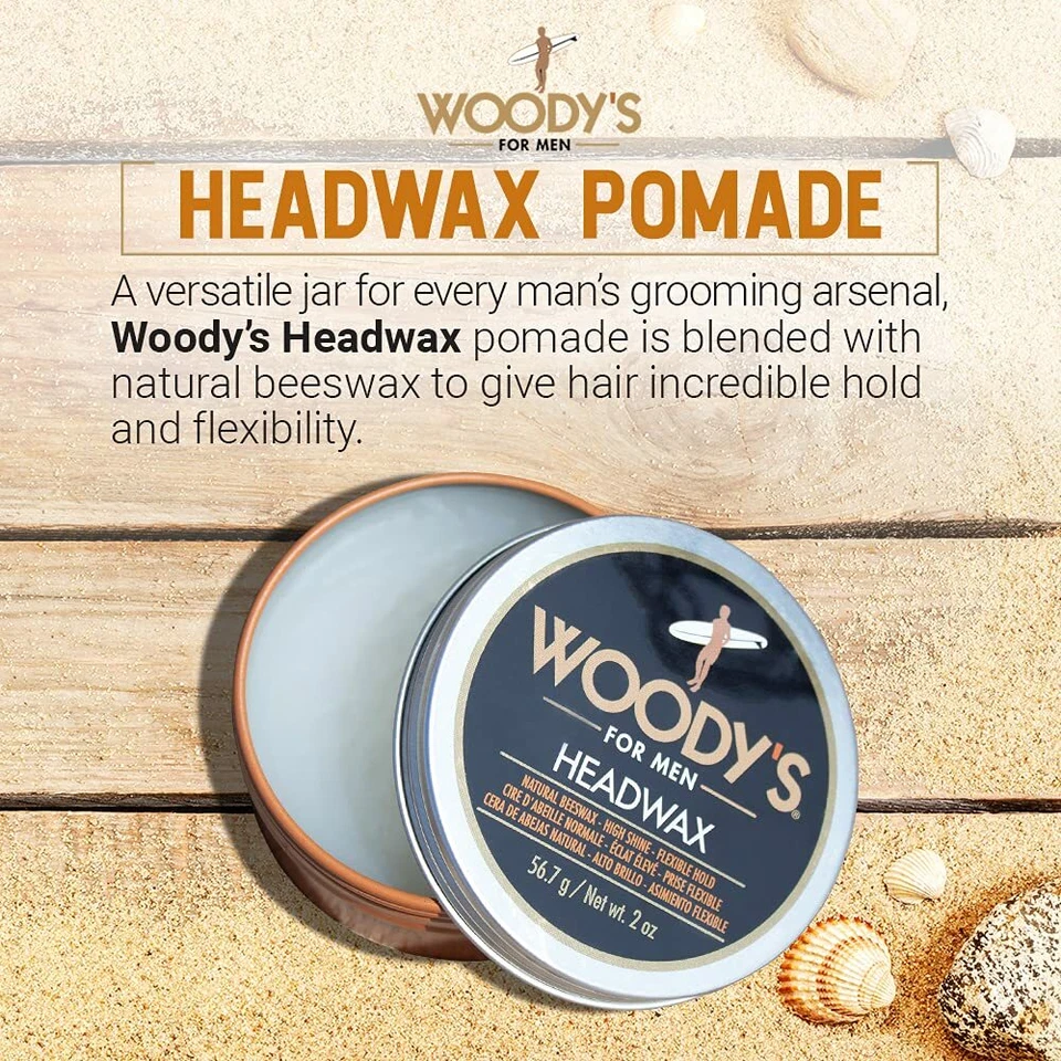Woody's Headwax - Tame Frizzy Hair 2 OZ Juego de 10 Foto 4 de 4