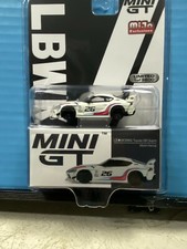 1/64 MINI GT MIJO EXCLUSIVES LB WORKS TOYOTA GR SUPRA #26 MARTINI RACING WHITE