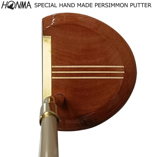 HONMA Golf Special Hand Made Persimmon Putter Club 34" ARMRQ Graphite Shaft - Picture 2 of 7