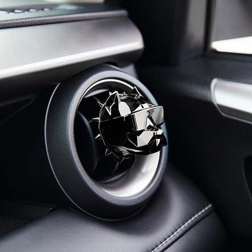 Creative Bulldog Diffuser Exquisite Car Fragrance Interior Ornament (Black) #g - Picture 4 of 6