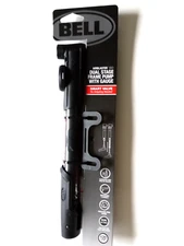 Bell AIRBLASTER 850 Dual Stage Frame Pump with Gauge Bike Bicycle BRAND NEW