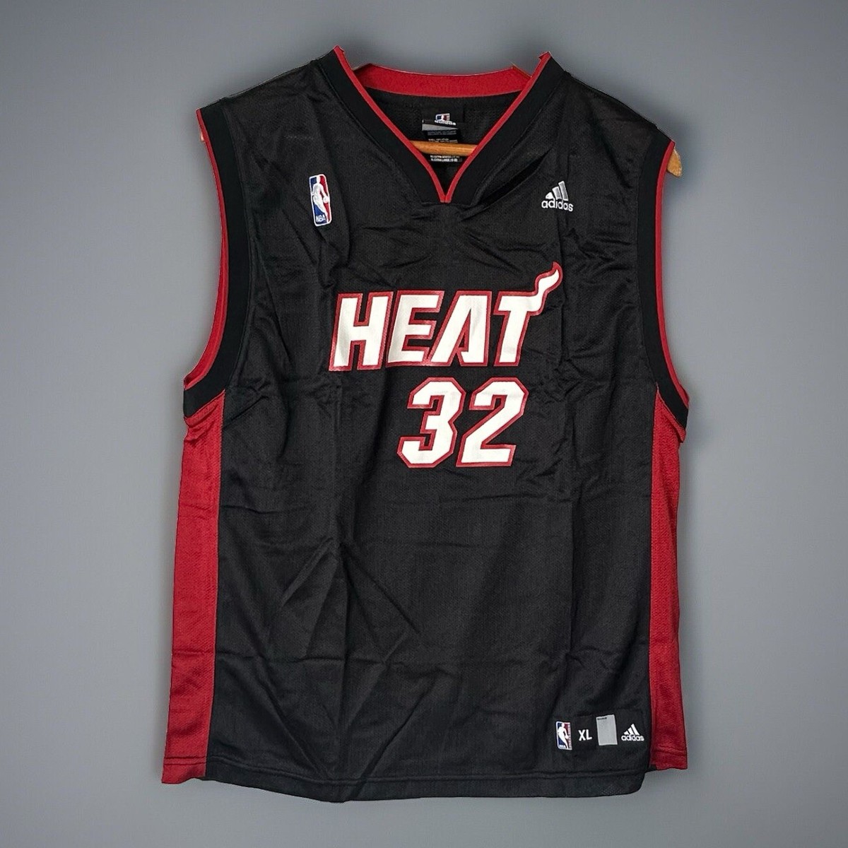 Youth Adidas Shaquille O'Neal Miami Heat #32 Miami Heat Jersey XL