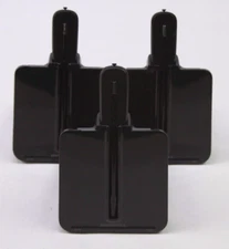 Lot of 3 Plantronics C540 C054 Headsets with Base Stations Only NO CORDS