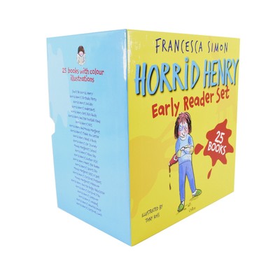 Horrid Henry Early Readers 25 Books Box Set By Francesca