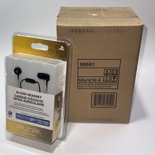 Sony PSP Go In Ear Headset PSP-N1000 Factory Box (X4) PlayStation Portable
