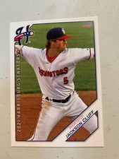 Jackson Cluff Card Harrisburg Senators Team Card