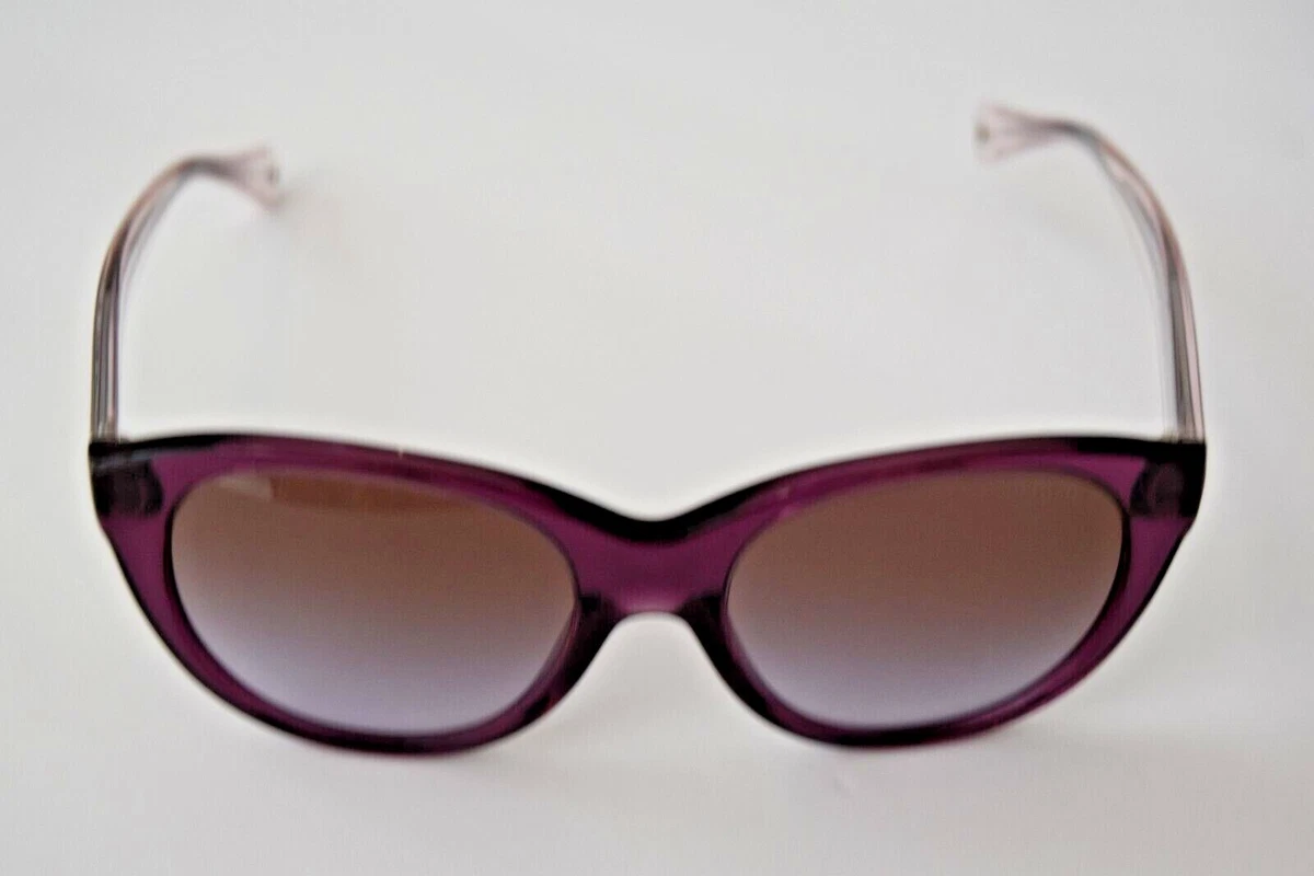 COACH Women\'s Purple Crystal Sunglasses Coach L060 Audrey Hc8064 HC8064 L060 AUDREY Sunglasses - Coach Authorized Retailer  main image 2