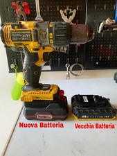 ADATTATORE DA BATTERIA PARKSIDE X20 V TEAM  A  UTENSILE STANLEY FATMAX 18V LITH