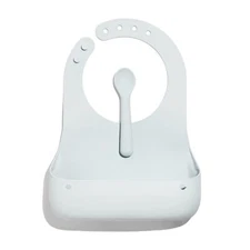 Silicone Baby Bibs Waterproof Adjustable  Soft Unisex Set for Toddlers with M...