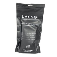 1 Pair Lasso Knee High White Medical Compression Socks Size M Ankle Support