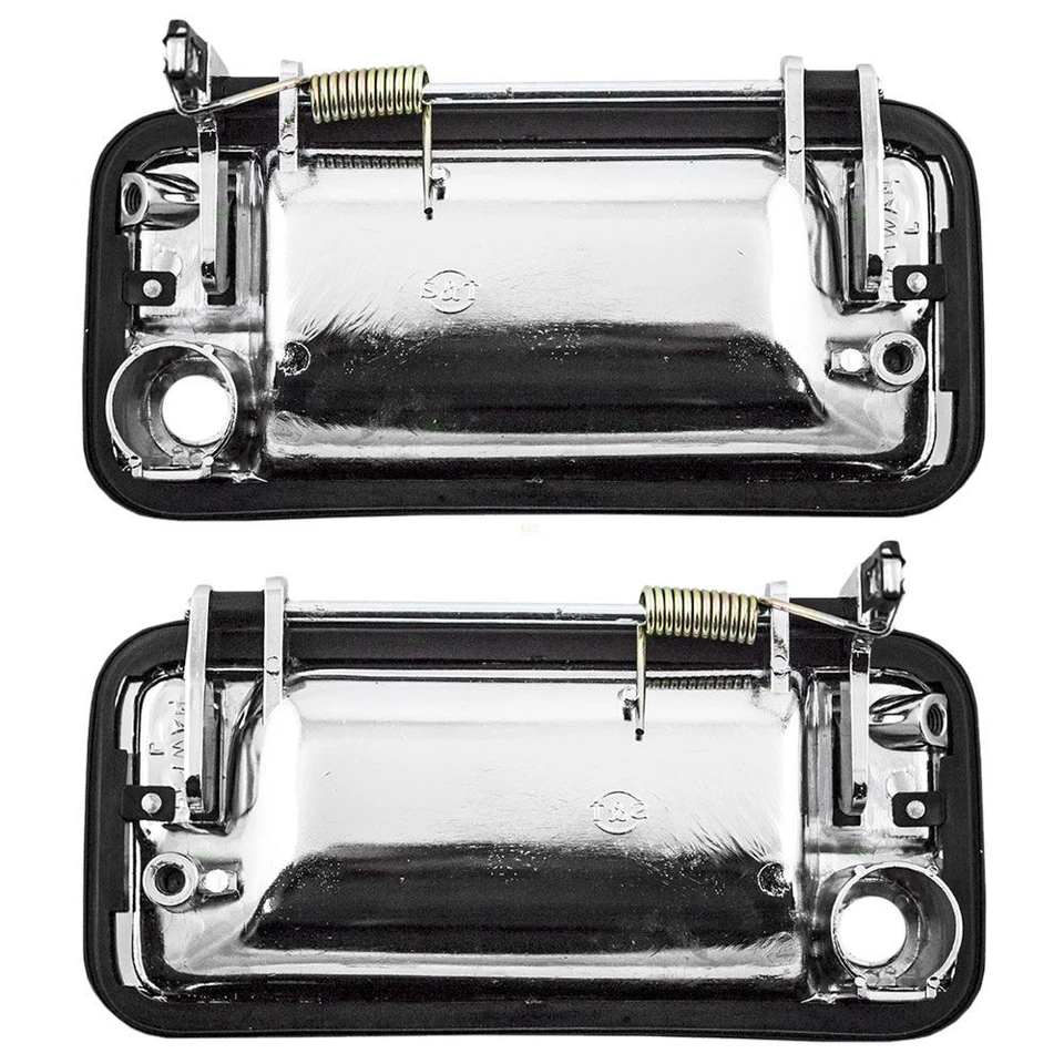 New Chrome Exterior Door Handle Set For 1995-2000 Chevrolet GMC Trucks / SUV Foto 2 de 2