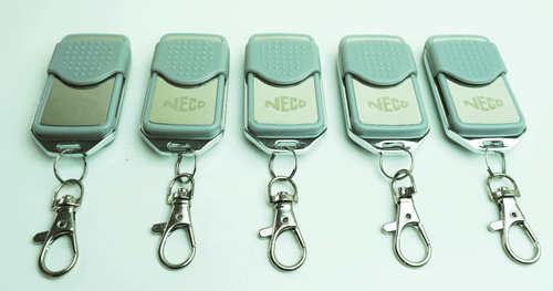 Mando a distancia para puerta de garaje con persiana enrollable Neco mark 1 x5 - genuino - Imagen 3 de 4