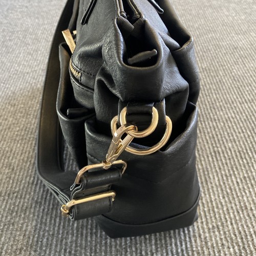 The Honest Company Tasche Wickeltasche schwarz gold Wickelauflage Reißverschlusstaschen - Bild 7 von 12