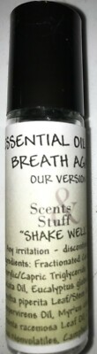 Essential Oil Scented Roll-on 1/3 oz Roll on 10 ml Therapy Natural Treatment