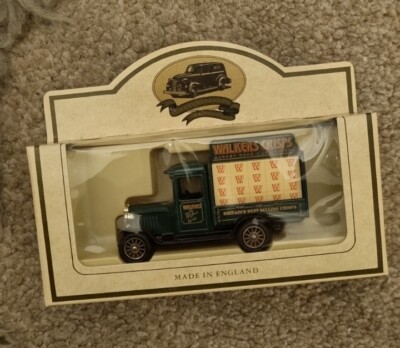 Vintage Lledo Walkers Chips Modell LKW Originalverpackt