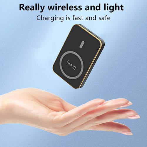 1000000mAh Magnetic Mini Power Bank Backup Fast Portable Charger Fr iPhone 15 14 - Picture 10 of 68