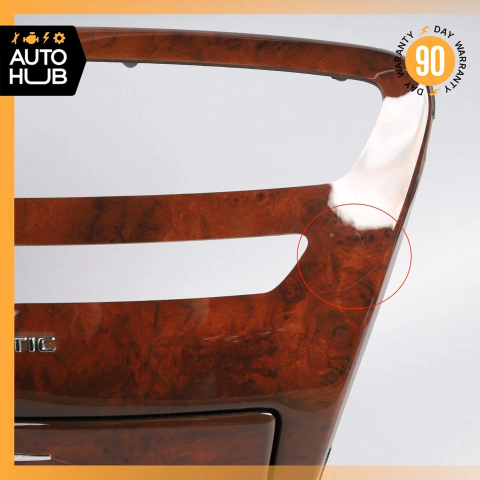 07-14 梅赛德斯 W216 CL550 CL600 中控台 Comand Unit 无线电边框装饰 原始设备制造商 — 第 3/4 张图片