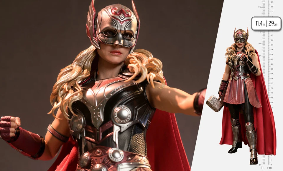 Figura 1/6 Preventa Hot Toys Marvel MMS663 Thor: Love And Thunder Mighty Thor Foto 4 de 4
