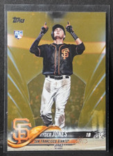 RYDER JONES—2018 Topps Update Series Gold #US57 (1875/2018)—ROOKIE CARD