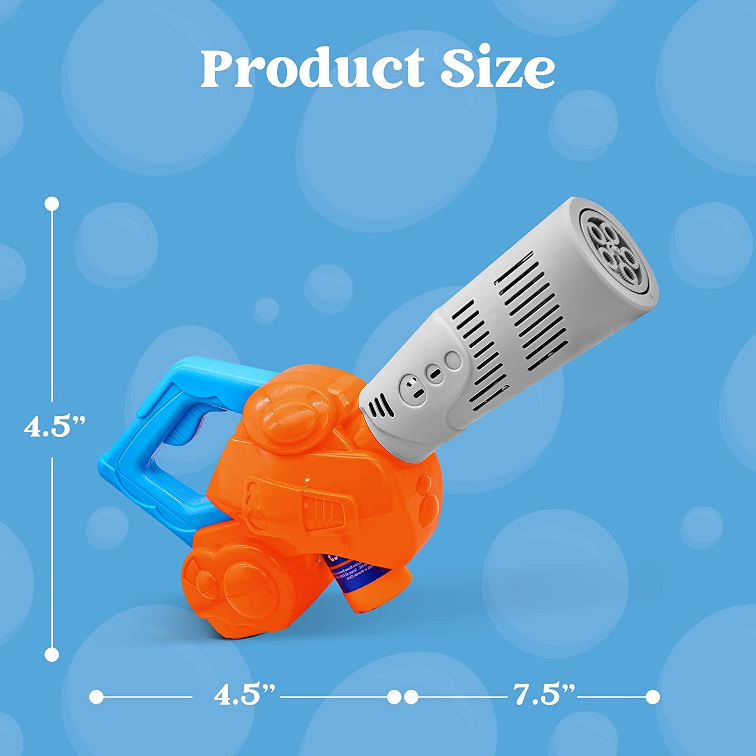 JOYIN Bubble Leaf Blower with Bubble Solution Bubble Machine for Kids Summer Fun