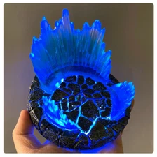 Anime Bursting Lava Battle Scene Platform Base Figure Model For Figure LED Light