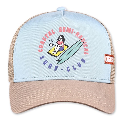 Coastal Hft Trucker Cap Semi Radical Slate Baseball Cap Meshmütze Cappy Mesh