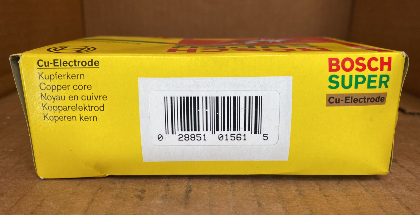Bosch Super Spark Plug Box of 10 FR9HC / 7561 Fits Chrysler