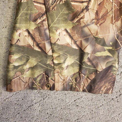Woolrich Camo Cargo Pants Mens XL Realtree Hardwoods Green Snap Ankles Hunting - Picture 7 of 12