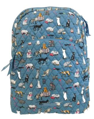 VERA BRADLEY Essential Large Backpack - Cat