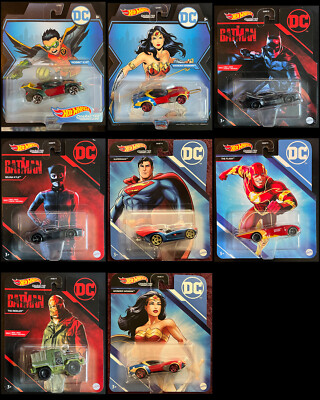 Hot Wheels - Character Cars - DC Comics