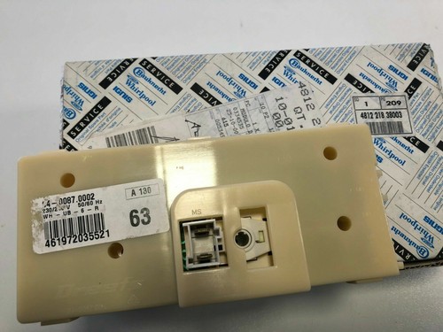 Scheda programmi originale 481221838003 modulo lavastoviglie Whirlpool |  eBay