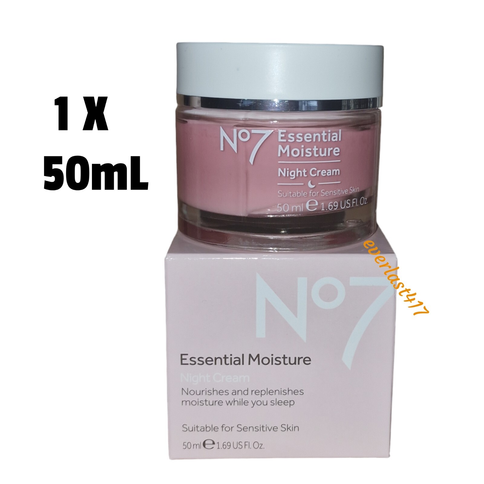 Boots No7 No7 Essential Moisture Night Cream 50Ml - Image 6