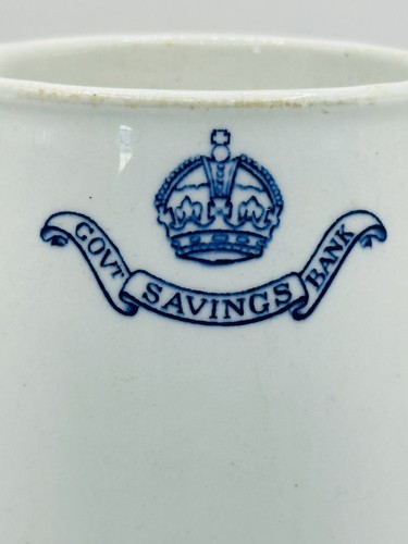 Vintage Rare Grindley Hotel Ware Jug Of GOVT SAVINGS BANK - Picture 2 of 10