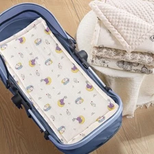Baby Strollers Pad Pram Carriage Cushion Double Sided Mattress Pushchair Liner
