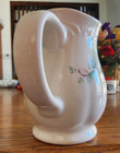 Grapevine Creamer Sauce Pitcher 12 oz Pfaltzgraff Stoneware White Green Purple ! — photo 5