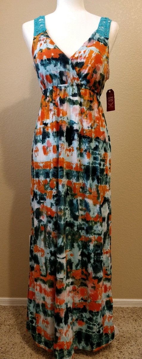 crochet tie dye dress Tie-Dye Crochet Dress