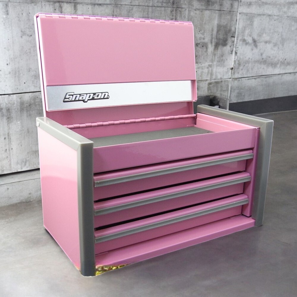 Snap-on Miniature Tool Box micro top chest pink NEW JP | eBay