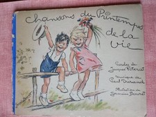 CHANSONS DU PRINTEMPS DE LA VIE / POTERAT DURAND BOURET 1945 / ENFANTINA
