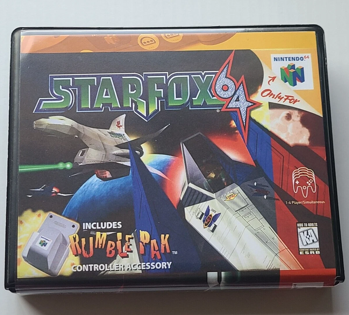 Starfox Ship N64